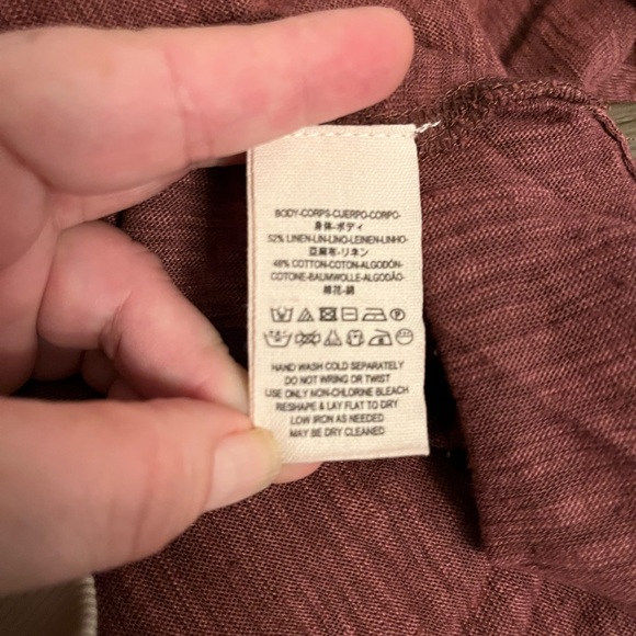 Free People Raspberry Boho Blouse - Picture 9 of 13